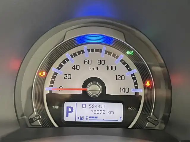 スズキ ハスラー Jスタイル Ⅱ ターボ 愛知県 2017(平29)年 7.9万km ブルーイッシュブラックパール 純正９型ナビ　全方位カメラ　デュアルセンサーブレーキ　禁煙　フルセグ　DVD　Bluetooth　クルコン　パドルシフト　車線逸脱　衝突軽減　シートヒーター　ETC　USB　フォグランプ　純正マット　フォグランプ　