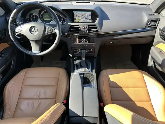 メルセデス・ベンツ Ｅ３５０ クーペ 群馬県 2011(平23)年 2.7万km カルサイトホワイト ワンオーナー/左ハンドル/ハーマンカードンサウンド/HDDナビ/バックカメラ/ブラウンレザー/シートヒーター/パワーシート/オートライト/純正17インチアルミホイール