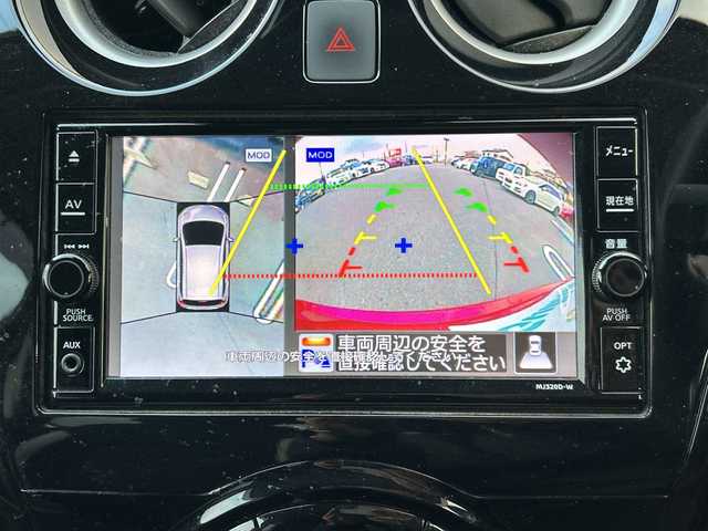 日産 ノート e－パワー X Vセレクション 岐阜県 2020(令2)年 3.5万km ガーネットレッド 登録時走行距離34696km/全方位モニター/デジタルインナーミラー/純正ナビ/ワンセグＴＶ/純正アルミホイール/レーンキープアシスト/コーナーセンサー/ＬＥＤヘッドライト/オートライト/衝突被害軽減システム/プッシュスタート/スマートキー/ETC/Bluetooth接続/CDチェンジャー/社外フロアマット/ドアバイザー/アイドリングストップ