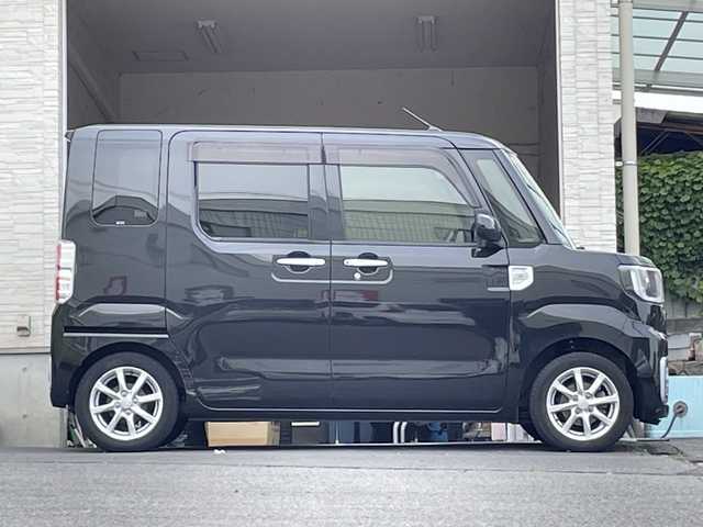 ダイハツ ウェイク X SA 大分県 2014(平26)年 10.6万km ブラックマイカメタリック パワースライドドア/純正ナビ/フルセグTV/Bluetooth/純正フロアマット/社外ETC/オートライト/衝突被害軽減ブレーキ/スマートキー