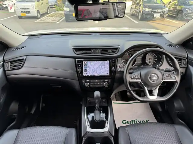 日産 エクストレイル 20Xi 千葉県 2019(令1)年 3.2万km ブリリアントホワイトパール プロパイロット/インテリジェントセーフティー/レーンキープアシスト/純正9インチナビ/フルセグTV/Bluetooth/全方位＆バックカメラ/デジタルインナーミラー/ドライブレコーダー/カプロンシート/パワーバックドア/LEDライト