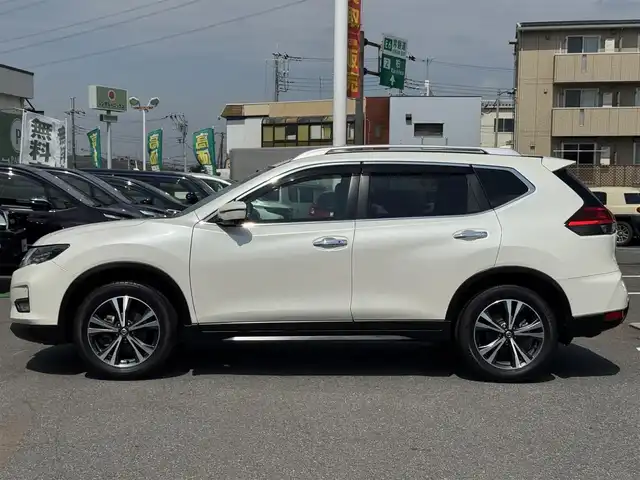 日産 エクストレイル 20Xi 千葉県 2019(令1)年 3.2万km ブリリアントホワイトパール プロパイロット/インテリジェントセーフティー/レーンキープアシスト/純正9インチナビ/フルセグTV/Bluetooth/全方位＆バックカメラ/デジタルインナーミラー/ドライブレコーダー/カプロンシート/パワーバックドア/LEDライト