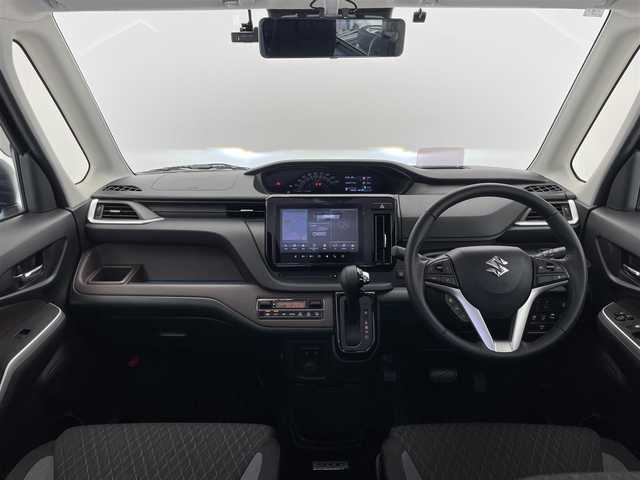スズキ ソリオ バンディット HV MV 愛知県 2021(令3)年 1.5万km グリッターバイオレットパール 純９型ＤＡナビ　フルセグＴＶ　Ｂｌｕｅｔｏｏｔｈ　全方位カメラ　ＨＵＤ　両側電動スライドドア　前後ドラレコ　衝突軽減　純アルミ付サマータイヤ有　温シート　レーダークルコン　ＬＥＤヘッドライト　禁煙車