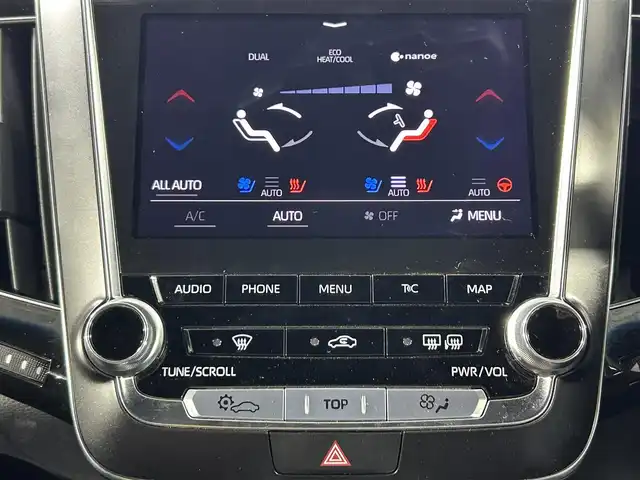 トヨタ クラウン ハイブリッド RS アドバンス 佐賀県 2018(平30)年 5.4万km ホワイトパールクリスタルシャイン 純正ナビ　/Bluetooth接続/フルセグテレビ/アラウンドビューカメラ　/パーキングアシスト　/衝突被害軽減装置　/アダプティブクルーズコントロール　/デジタルインナーミラー/前後ドライブレコーダー　/パワーシート　/シートヒーター　/エアシート/スペアキー/ビルトインETC2.0/純正18インチアルミホイール/クリアランスソナー