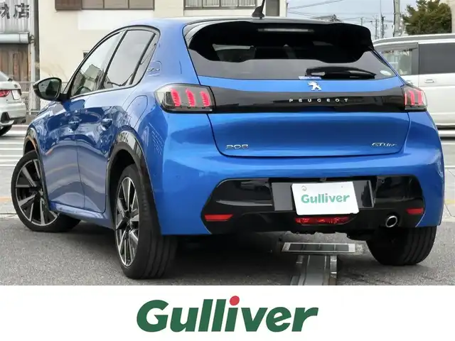 プジョー ２０８ GT ライン 三重県 2020(令2)年 1.2万km 青Ⅱ ♪ワンオーナー /♪走行11592km/♪ターボ/♪ブラックルーフ/アクティブセーフティブレーキ/レーンキープアシスト/ブラインドスポットモニター/アダプティブクルーズコントロール/インテリジェントハイビーム/パーキングセンサー/スマートキー×2/プッシュスタート/純正ディスプレイオーディオ/・USB・Bluetoothオーディオ/・Apple Car Play/・Android Auto/・バックカメラ/ドライブレコーダー/ワイヤレス充電/ハーフレザーシート/純正17インチAW/LEDヘッドライト/リアフォグライト/オートライト/オートワイパー/ウィンカーミラー/オートリトラクタブルミラー/スペアタイヤ/革巻ステアリング/ステアリングスイッチ/パドルシフト/プライバシーガラス/フロアマット/ETC/サイド/カーテンエアバック