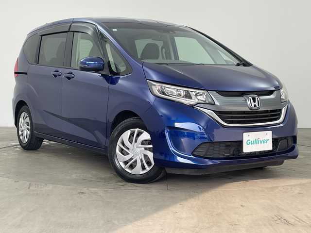 ホンダ フリード G ホンダセンシング 兵庫県 2017(平29)年 7.7万km コバルトブルーパール ・純正ナビ/CD/AM/FM/SD/TV/・バックカメラ/・ホンダセンシング/・衝突軽減ブレーキ/・誤発進抑制機能/・車線維持支援システム/・路外逸脱抑制機能/・先行車発進お知らせ機能/・標識認識機能/・アダプティブクルーズコントロール/・両側パワースライドドア/・純正フロアマット/・ビルトインETC/・LEDヘッドライト/・スマートキー