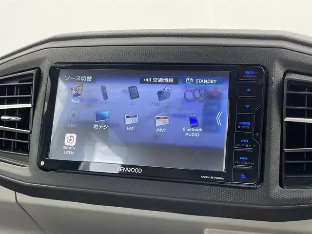 ダイハツ ミラ イース G リミテッド SAⅢ 埼玉県 2021(令3)年 2.4万km スカイブルーメタリック 社外SDナビ/ CD DVD フルセグTV SD USB BT/バックカメラ/衝突被害軽減システム/クリアランスソナー/横滑り防止/アイドリングストップ/シートヒーター（D/N）/シートカバー有/LEDオートライト/オートハイビーム/フォグランプ/社外センターコンソール/フロアマット/ドアバイザー/プッシュスタート/スマートキー/スペアキー