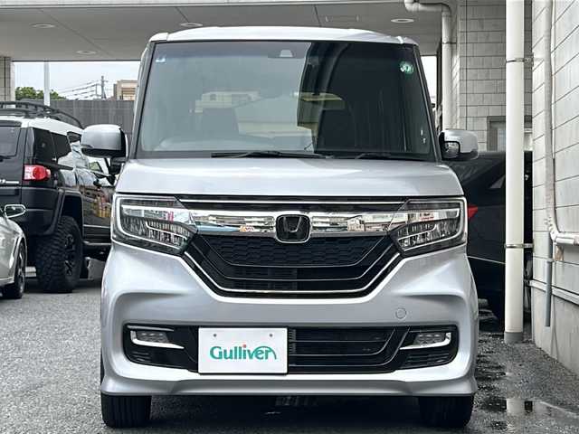 ホンダ Ｎ ＢＯＸ カスタム G L ターボ ホンダセンシング 神奈川県 2019(令1)年 5.8万km ルナシルバーM 純正ナビ(FM/AM/TV/SD/BT）/バックカメラ/クルーズコントロール/盗難防止装置/レーンキープアシスト/純正ドアバイザー/横滑り防止装置/両側パワースライドドア/純正ドライブレコーダー/パドルシフト/後席サンシェード/ETC/保証書/取扱説明書