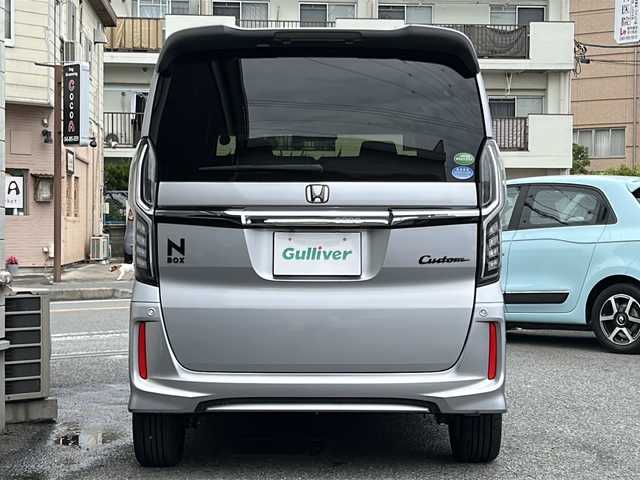 ホンダ Ｎ ＢＯＸ カスタム G L ターボ ホンダセンシング 神奈川県 2019(令1)年 5.8万km ルナシルバーM 純正ナビ(FM/AM/TV/SD/BT）/バックカメラ/クルーズコントロール/盗難防止装置/レーンキープアシスト/純正ドアバイザー/横滑り防止装置/両側パワースライドドア/純正ドライブレコーダー/パドルシフト/後席サンシェード/ETC/保証書/取扱説明書