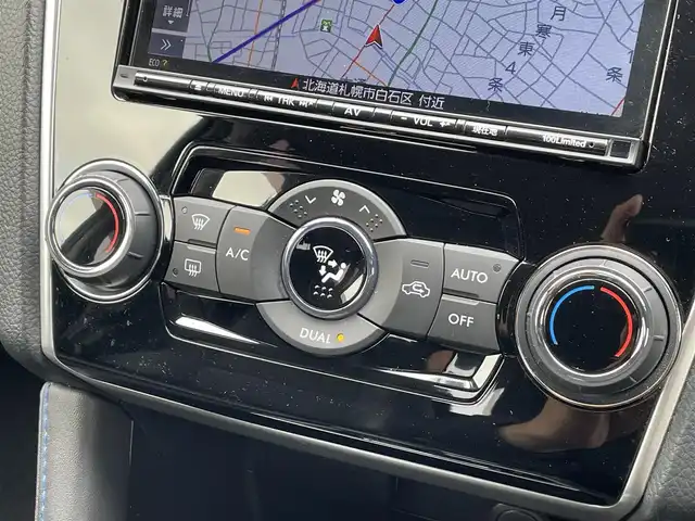 スバル レヴォーグ 1．6GT－S アイサイト 道央・札幌 2016(平28)年 5.4万km ピュアレッド ・４WD/・アイサイト/・社外ナビ/　CD＆DVD＆BT＆TV/・バックカメラ/・パワーシート/・レザーシート/・レーダークルーズコントロール/・レーンキープアシスト/・ブラインドスポットモニター/・コーナーポール/・ヒルディセントコントロール/・アイドリングストップ/・パドルシフト/・プッシュスタート/・スマートキー/・電動格納ミラー/・ビルトインETC/・MT付AT/・ステアリングスイッチ/・ハンズフリー/・オートエアコン/・オートライト/・シートヒーター/・純正フロアマット/・ドアバイザー/・ウィンカーミラー/・フォグライト/・LEDヘッドライト