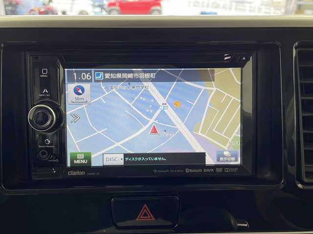日産 デイズ ルークス X 愛知県 2016(平28)年 3.4万km ホワイトパール 社外ナビ/・Bluetooth/・ワンセグテレビ/・CD/DVD/アラウンドビューモニター/片側パワースライドドア/スマートキー/エンジンプッシュスタートボタン/衝突軽減ブレーキ/フロアマット/オートエアコン/ＥＴＣ