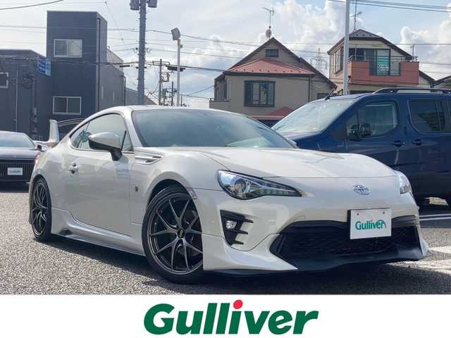 トヨタ ８６ GT 東京都 2020(令2)年 4.6万km クリスタルホワイトパール ワンオーナー/社外ナビ/フルセグテレビ/Bluetooth/バックカメラ/クルーズコントロール/プッシュスタート/ETC/TRDエアロ/HKS車高調/柿本マフラー/前ドラレコ/BBSホイール
