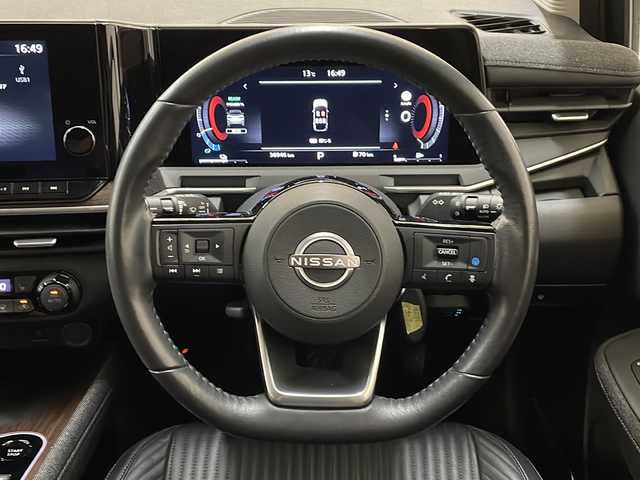 日産 オーラ G FOUR レザーエディション 新潟県 2022(令4)年 3.7万km 黒 4WD/純正メモリナビ/BT/USB/フルセグテレビ/全方位カメラ/ETC2.0/ドライブレコーダー/BOSEスピーカー/衝突被害軽減ブレーキ/レーンキープアシスト/レーダークルーズコントロール/革シート/シートヒーター /ステアリングヒーター/コーナーセンサー/ステアリングスイッチ/スマートキー/プッシュスタート/LEDヘッドライト/オートライト/オートハイビーム/フォグランプ/純正17インチアルミホイール