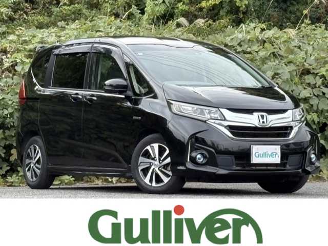 ホンダ フリード ハイブリット EX 大分県 2017(平29)年 11.8万km クリスタルブラックパール ホンダセンシング /両側パワースライドドア/モデューロエアロパーツ/純正メモリーナビ/バックカメラ/フルセグ/DVD/Bluetooth/ハーフレザーシート/シートヒーター/アダプティブクルーズコントロール/レーンキープアシスト/ビルトインETC/純正LEDヘッドライト/オートライトコントロール/スマートキー/エンジンプッシュスタート/純正15インチアルミホイール