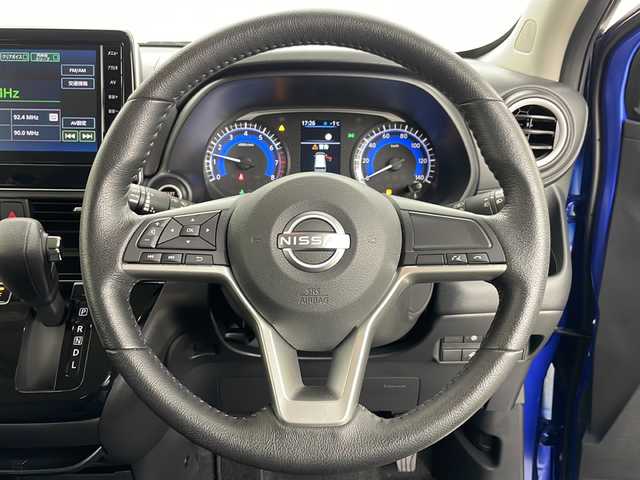 日産 デイズ ハイウェイスターX 道央・札幌 2024(令6)年 0.5万km オーシャンブルーP ・４WD/・純正ディスプレイオーディオ（BT&USB&iPad＆HDMI＆Apple Car Pay＆Android Auto）/・全方位カメラ/・横滑り防止/・アイドリングストップ/・オートマチックハイビーム/・LEDオートライト/・前席ヒーター/・アイドリングストップ/・スマートキー/・プッシュスタート/・ETC