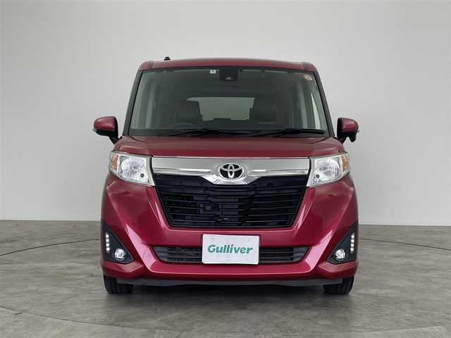 トヨタ ルーミー G S 群馬県 2018(平30)年 6.7万km マゼンタベリーマイカM 後席モニター　社外７インチナビ　バックカメラ　両側パワースライドドア　クルーズコントロール　オートライト　シートヒーター　ステアリングリモコン　ドライブレコーダー　ＥＴＣ　スマートキー　禁煙