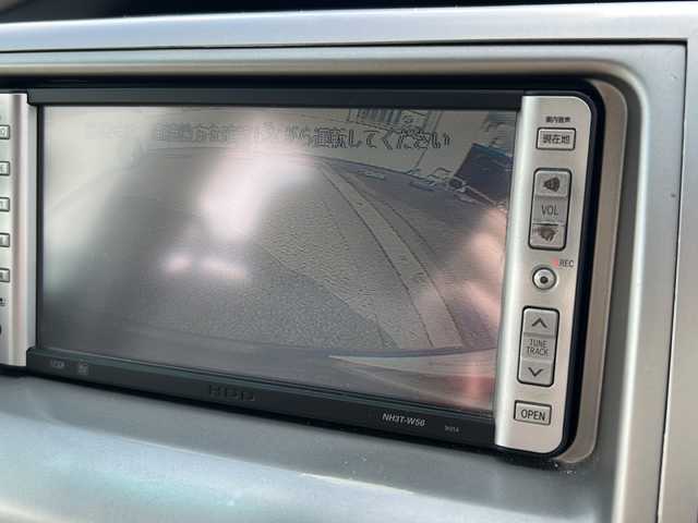 トヨタ エスティマ アエラス Gエディション 富山県 2007(平19)年 7万km ブラック スマートキー/３列シート/両側パワースライドドア/純正HDDナビ(NH3T-W56)/純正フリップダウンモニター(V9T-R56C)/バックカメラ/DVD/CD/MD/ビルトインETC/HIDヘッドライト/フォグランプ/純正フロアマット/電格ウィンカーミラー/木目・革巻きステアリング/プッシュスタート/TVキャンセラー/純正１７インチAW/保証書・取説