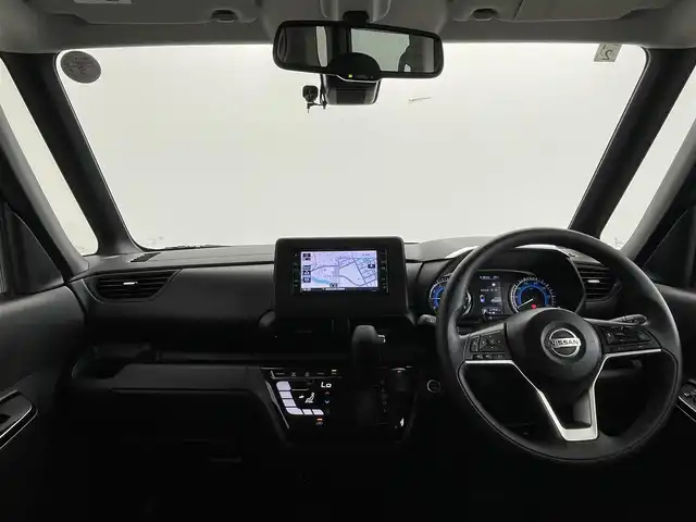 日産 ルークス HWS X プロパイロットED 福島県 2021(令3)年 2.2万km チタニウムグレーメタリック 純正７インチナビ　アラウンドビューモニター　両側パワースライドドア　プロパイロット　ＬＥＤ　ＡＨＢ　純正１４インチＡＷ　ステアリングリモコン　カーテンエアバッグ　ＥＴＣ　スマートキー　禁煙車