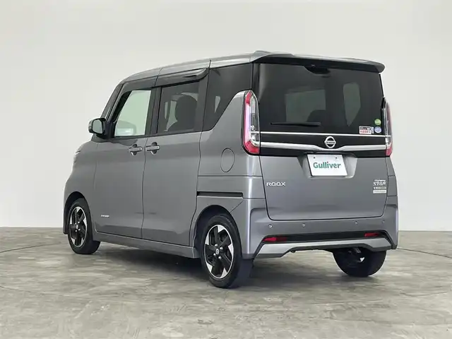 日産 ルークス HWS X プロパイロットED 福島県 2021(令3)年 2.2万km チタニウムグレーメタリック 純正７インチナビ　アラウンドビューモニター　両側パワースライドドア　プロパイロット　ＬＥＤ　ＡＨＢ　純正１４インチＡＷ　ステアリングリモコン　カーテンエアバッグ　ＥＴＣ　スマートキー　禁煙車