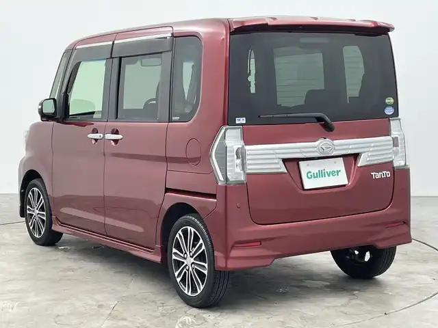 ダイハツ タント カスタム RS トップED SA Ⅲ 三重県 2017(平29)年 4.5万km ファイアークォーツレッドM /禁煙車//純正ナビ//フルセグ/Bluetooth/CD/DVD/USB/HDMI//両側パワースライドドア//バックカメラ//シートヒーター//純正ドライブレコーダー//オートハイビーム//スマートアシスト//フォグランプ//ステアリングスイッチ//ETC//純正１５インチAW