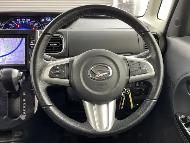 ダイハツ タント カスタム RS トップED SA Ⅲ 三重県 2017(平29)年 4.5万km ファイアークォーツレッドM /禁煙車//純正ナビ//フルセグ/Bluetooth/CD/DVD/USB/HDMI//両側パワースライドドア//バックカメラ//シートヒーター//純正ドライブレコーダー//オートハイビーム//スマートアシスト//フォグランプ//ステアリングスイッチ//ETC//純正１５インチAW