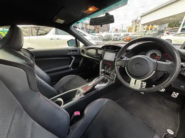 トヨタ ８６ GT リミテッド 熊本県 2012(平24)年 9.1万km ライトニングレッド HKSマフラー/POTENZA17インチAW/純正SDナビ（NSZT-W62G）/【フルセグTV/CD/DVD/SD/BT】/バックカメラ/パドルシフト/ハーフレザーシート/D/Nシートヒーター/HIDオートライト/純正フロアマット/プッシュスタート/スマートキー/スペアキー/取扱説明書(車両/ナビ)