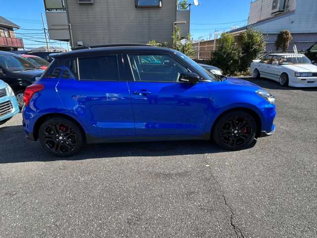 スズキ スイフト スポーツ ZC33S ファイナルED 新潟県 2025(令7)年 0.1万km 青 ６MT/ワンオーナー/ターボ/純正ホイール夏タイヤ装着/メモリナビ/フルセグテレビ/レーダークルーズコントロール/バックカメラ/アラウンドビューモニター/運転席シートヒーター/ドアバイザー/プッシュスタート/ETC/前後ドライブレコーダー/純正フロアマット/Bluetooth/ハンズフリー/コーナーセンサー/スペアキー1個