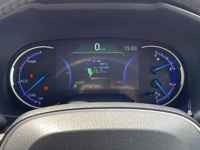 トヨタ ＲＡＶ４ ハイブリットG 岐阜県 2019(令1)年 15.3万km アティチュードブラックマイカ 純正ＳＤナビ　/バックカメラ　/モデリスタエアロ　/ビルトインＥＴＣ　/クルーズコントロール/衝突軽減システム　/横滑り防止装置　/レーンキープアシスト　/前後コーナーセンサー　/レザーシート　/シートヒーター　/ＬＥＤヘッドライト　/オートライト/4WD/電動リアゲート/プッシュスタート/スマートキー/スペアキー