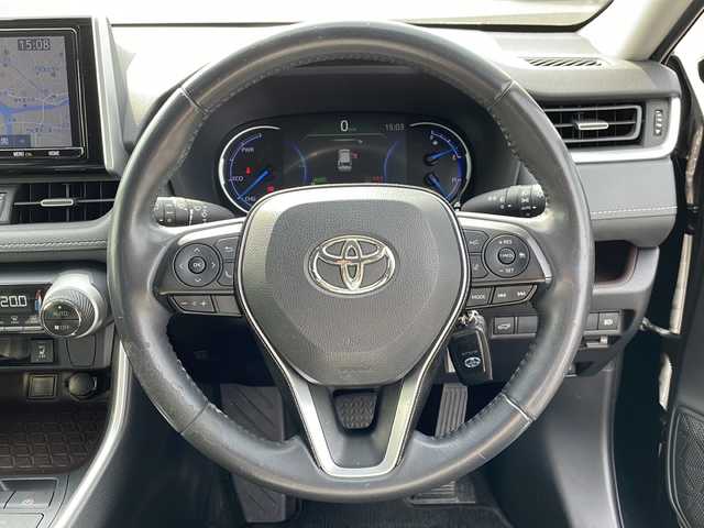 トヨタ ＲＡＶ４ ハイブリットG 岐阜県 2019(令1)年 15.3万km アティチュードブラックマイカ 純正ＳＤナビ　/バックカメラ　/モデリスタエアロ　/ビルトインＥＴＣ　/クルーズコントロール/衝突軽減システム　/横滑り防止装置　/レーンキープアシスト　/前後コーナーセンサー　/レザーシート　/シートヒーター　/ＬＥＤヘッドライト　/オートライト/4WD/電動リアゲート/プッシュスタート/スマートキー/スペアキー