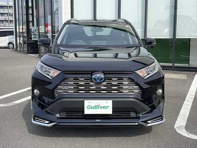 トヨタ ＲＡＶ４ ハイブリットG 岐阜県 2019(令1)年 15.3万km アティチュードブラックマイカ 純正ＳＤナビ　/バックカメラ　/モデリスタエアロ　/ビルトインＥＴＣ　/クルーズコントロール/衝突軽減システム　/横滑り防止装置　/レーンキープアシスト　/前後コーナーセンサー　/レザーシート　/シートヒーター　/ＬＥＤヘッドライト　/オートライト/4WD/電動リアゲート/プッシュスタート/スマートキー/スペアキー