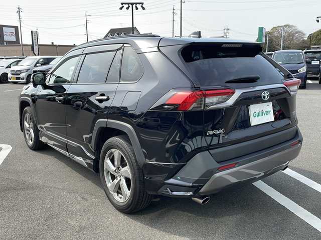 トヨタ ＲＡＶ４ ハイブリットG 岐阜県 2019(令1)年 15.3万km アティチュードブラックマイカ 純正ＳＤナビ　/バックカメラ　/モデリスタエアロ　/ビルトインＥＴＣ　/クルーズコントロール/衝突軽減システム　/横滑り防止装置　/レーンキープアシスト　/前後コーナーセンサー　/レザーシート　/シートヒーター　/ＬＥＤヘッドライト　/オートライト/4WD/電動リアゲート/プッシュスタート/スマートキー/スペアキー