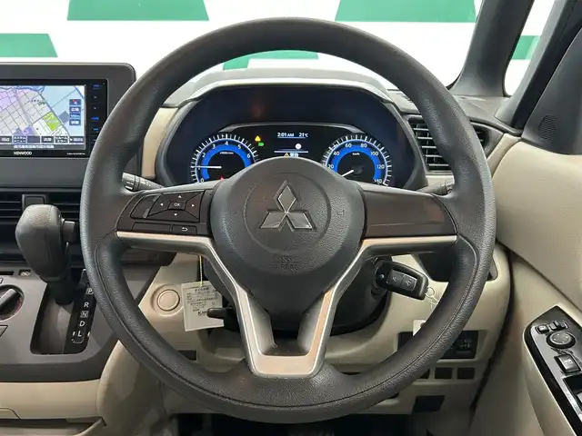 三菱 ｅＫスペース M 鹿児島県 2020(令2)年 5.9万km スターリングシルバーM 社外ナビ　/Ｂｌｕｅｔｏｏｔｈ　/バックカメラ　/両側スライド　/前席シートヒーター　/フルセグＴＶ　/前後コーナーセンサー　/社外フロアマット　/電格ミラー　/ヘッドライトレベライザー　/リモコンキー　/ＵＳＢ入力端子/ステアリングリモコン/アイドリングストップ/DVD再生/カーテンエアバッグ