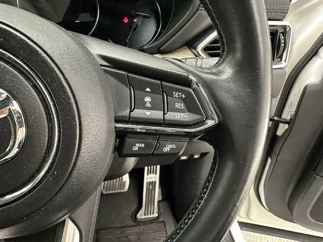 マツダ ＣＸ－５ XD エクスクルーシブモード 兵庫県 2019(令1)年 9.7万km スノーフレイクホワイトパールマイカ 純正ナビ/（BT、CD、DVD、フルセグTV）/パワーバックドア/BOSEサウンド/追従式クルーズコントロール/オートホールド/全方位カメラ/メモリ機能付きパワーシート/シートヒーター/エアシート/レザーシート/ブラインドスポットモニター/ルーフキャリア/前後ドライブレコーダー/ETC/LEDヘッドライト/衝突被害軽減ブレーキ/オートライト/前後コーナーセンサー/純正アルミホイール/ターボ付き