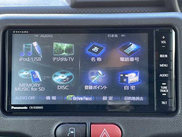 トヨタ スペイド G 長野県 2015(平27)年 1.5万km ブラックマイカ 禁煙車/４ＷＤ/社外ナビ【CN-R300WD】/（ＣＤ／ＤＶＤ／フルセグＴＶ）/バックカメラ/片側パワースライドドア/シートヒーター/革巻きステアリング/リモコンキー/電動格納ミラー/センターデフロック/純正１５インチＡＷ/純正フロアマット