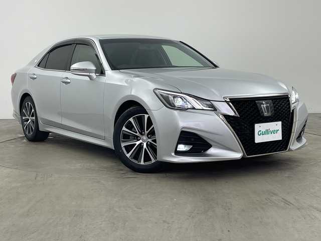 トヨタ クラウン アスリート S-T 兵庫県 2016(平28)年 5.3万km シルバーM ・純正ナビ/CD/BT/AUX/TV/USB/・左右独立エアコン/・アイドリングストップ/・横滑り防止装置/・プリクラッシュセーフティ/・レーンディパーチャーアラート/・レーダークルーズコントロール/・ビルトインETC/・バックカメラ/・コーナーセンサー/・オートマチックハイビーム/・オートライト/・LEDヘッドライト/・純正アルミホイール