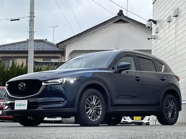 マツダ ＣＸ－５ XD Lパッケージ 山形県 2017(平29)年 8.8万km ディープクリスタルブルーマイカ 4WD/スマートシティブレーキサポート/純正ナビ/CD/DVD/DTV/Bluetooth/USB/バックカメラ/レーダークルーズコントロール/黒革シート/パワーシート/メモリーシート/シートヒーター/ステアリングヒーター/ステアリングスイッチ/LEDオートライト/HUD/BSM/ETC/パワーバックドア/スマートキー/プッシュスタート