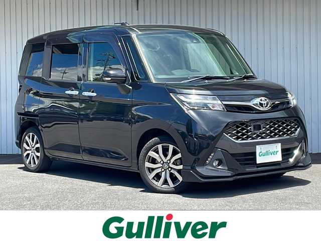 トヨタ タンク カスタムG－T 長野県 2017(平29)年 4.5万km ブラックマイカメタリック トヨタセーフティセンス/カロッツェリアCD/ETC/純正１５インチアルミ/両側パワースライドドア/シートヒーター /クルーズコントロール/プッシュスタート /スペアキー