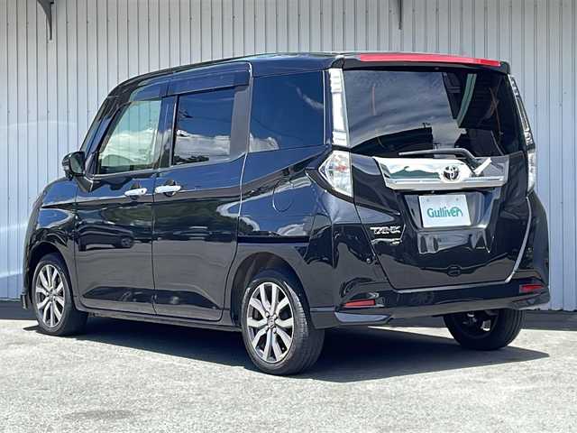 トヨタ タンク カスタムG－T 長野県 2017(平29)年 4.5万km ブラックマイカメタリック トヨタセーフティセンス/カロッツェリアCD/ETC/純正１５インチアルミ/両側パワースライドドア/シートヒーター /クルーズコントロール/プッシュスタート /スペアキー