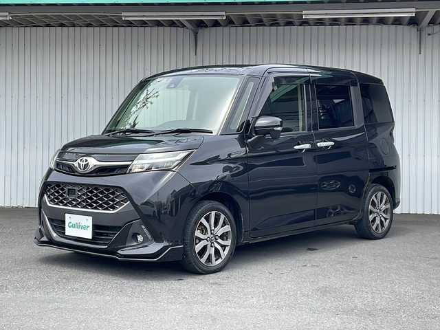 トヨタ タンク カスタムG－T 長野県 2017(平29)年 4.5万km ブラックマイカメタリック トヨタセーフティセンス/カロッツェリアCD/ETC/純正１５インチアルミ/両側パワースライドドア/シートヒーター /クルーズコントロール/プッシュスタート /スペアキー