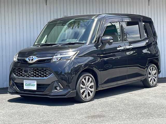 トヨタ タンク カスタムG－T 長野県 2017(平29)年 4.5万km ブラックマイカメタリック トヨタセーフティセンス/カロッツェリアCD/ETC/純正１５インチアルミ/両側パワースライドドア/シートヒーター /クルーズコントロール/プッシュスタート /スペアキー