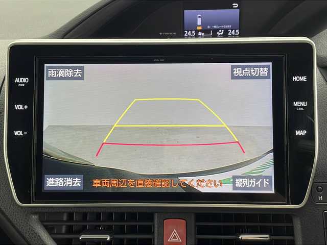 トヨタ エスクァイア ハイブリッド Gi プレミアムパッケージ ブラックテーラード 三重県 2021(令3)年 4.8万km ブラック 禁煙車/純正10インチナビ/・フルセグ/Bluetooth/CD/DVD/AM/FM/USB/SD/純正12インチフリップダウンモニター/モデリスタエアロ/ステアリングヒーター/前席シートヒーター/バックカメラ/両側パワースライドドア/ビルトインETC/クルーズコントロール/ハーフレザーシート/トヨタセーフティセンス/・プリクラッシュセーフティ/・レーンキープアシスト/・PKSB/先行車発進告知/・クリアランスソナー/純正15インチAW