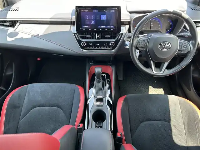 トヨタ カローラ スポーツ ハイブリッドG Z 奈良県 2019(令1)年 2.6万km スーパーホワイトⅡ 純正ナビ　/フルセグＴＶ　/BT/CD/DVD/SD/USB/ドライブレコーダー　/バックカメラ　/純正ＥＴＣ　/追従型クルーズコントロール　/ハーフレザーシート　/シートヒーター　/フォグランプ　/スマートキー　/衝突被害軽減システム　/コーナーセンサー/LEDヘッドライト/オートライト/オートマチックハイビーム/レーンキープアシスト