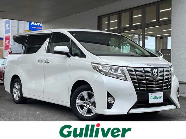 トヨタ アルファード X 岐阜県 2016(平28)年 8.1万km ホワイトパールクリスタルシャイン /ワンオーナー//純正ナビ//フルセグTV/Bluetooth/CD/DVD//両側パワースライドドア//バックカメラ//コーナーセンサー//前方ドライブレコーダー//ビルトインETC//オートライト//横滑り防止装置//盗難防止装置//純正フロアマット//純正16インチAW//スマートキー//スペアキー