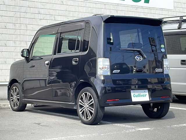 ダイハツ ムーヴ コンテ カスタム X VS 静岡県 2014(平26)年 7.8万km ブラックマイカメタリック 純正ナビ/地デジTV/純正CD/DVD/Bluetooth/バックカメラ/純正15インチAW/スマートキー/ディスチャージ/フォグランプ/ETC