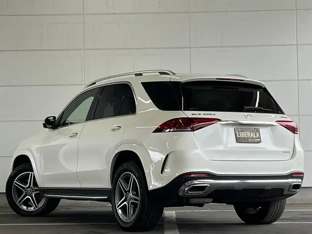 メルセデス・ベンツ ＧＬＥ４００ｄ 4MATIC スポーツ 山形県 2020(令2)年 4.3万km ダイヤモンドホワイト ＡＭＧライン　/レザーエクスクルーシブＰＫＧ　/純正ＨＤＤナビ　/フルセグＴＶ　/ＥＴＣ２．０　/Ｂｌｕｅｔｏｏｔｈ／ＵＳＢ　/Ａｐｐｌｅ　ＣａｒＰｌａｙ　/社外後席用モニター　/全席パワーシート　/全席シートヒーター/３列シート/レザーシート/ルーフレール/電動リアゲート/エアサスペンション/オートライト/オートハイビーム