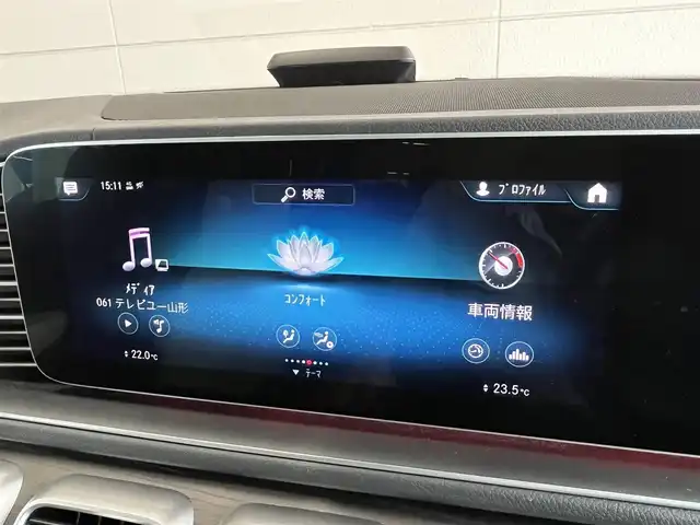 メルセデス・ベンツ ＧＬＥ４００ｄ 4MATIC スポーツ 山形県 2020(令2)年 4.3万km ダイヤモンドホワイト ＡＭＧライン　/レザーエクスクルーシブＰＫＧ　/純正ＨＤＤナビ　/フルセグＴＶ　/ＥＴＣ２．０　/Ｂｌｕｅｔｏｏｔｈ／ＵＳＢ　/Ａｐｐｌｅ　ＣａｒＰｌａｙ　/社外後席用モニター　/全席パワーシート　/全席シートヒーター/３列シート/レザーシート/ルーフレール/電動リアゲート/エアサスペンション/オートライト/オートハイビーム