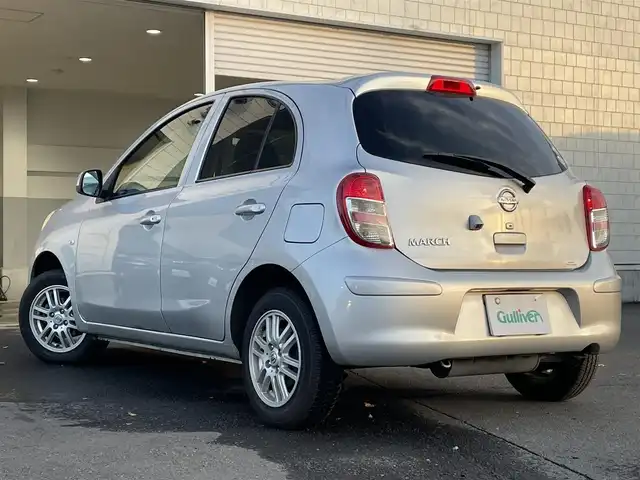 日産 マーチ 12X FOUR 道央・札幌 2011(平23)年 12.1万km ブリリアントシルバー ・４WD/・バックモニター/・ワンセグTV/・純正アルミホイール/・積込スタッドレス/・エンジンスターター/・スペアキー/・プッシュスタート/・電動格納ミラー/・スマートキー