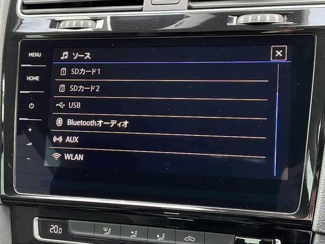 フォルクスワーゲン ゴルフ TSI ハイライン テックED 山形県 2018(平30)年 5.8万km カーボンスチールグレーM 純正SDナビ　(CD/DVD/BT/USB/SD/AUX/フルセグTV)/AppleCarPlay/AndroidAuto/レーダークルーズコントロール/レーンアシストシステム/ブラインドスポットモニター/パドルシフト/デュアルエアコン/電動格納ミラー/プリクラッシュブレーキシステム/疲労検知システム/プロアクティブ・オキュパント・プロテクション/リアクロストラフィックアラート/オートホールド/スペアキー有/社外AW付スタッドレスタイヤ車載