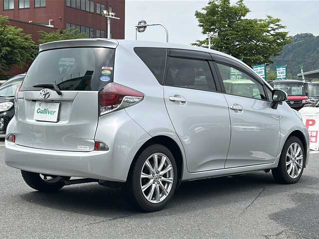 トヨタ ラクティス X 京都府 2015(平27)年 4.5万km シルバーM 〇ワンオーナー/〇SDナビ/〇ETC/〇フロアマット（純正）/〇バックカメラ