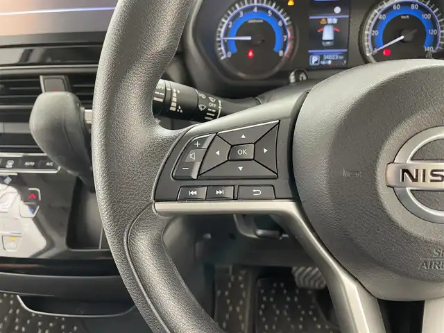 日産 ルークス ハイウェイスター X 滋賀県 2021(令3)年 3.4万km スパークリングレッドM 純正9インチナビ/（Bluetooth/CD/DVD/フルセグTV）/全方位カメラ/片側パワースライドドア/クリアランスソナー/レーンキープアシスト/LEDヘッドライト/オートマチックハイビーム/前方ドライブレコーダー/純正ビルトインETC/衝突軽減ブレーキ/スマートキー/プッシュスタート